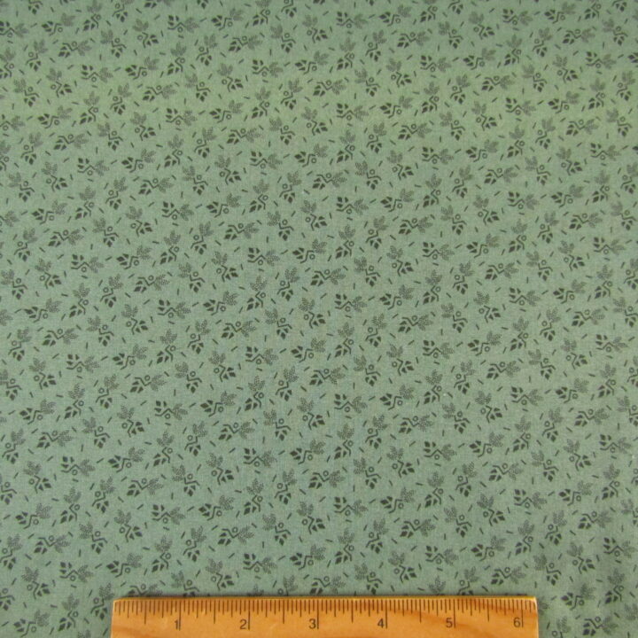 Annes English Scrapbox - Ziggy Leaf Teal