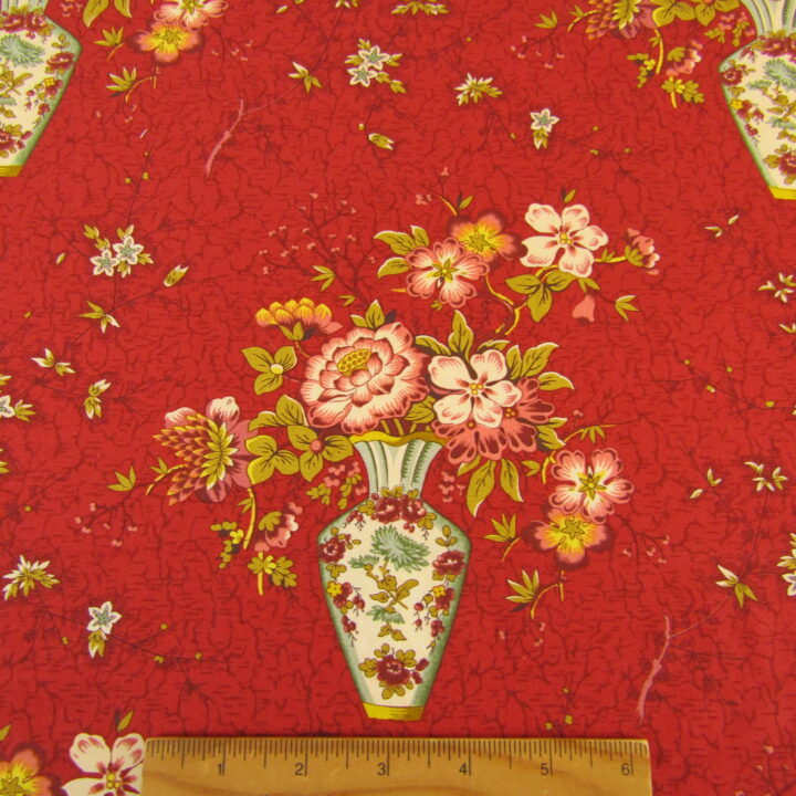 Annes English Scrapbox - Crimson Vase