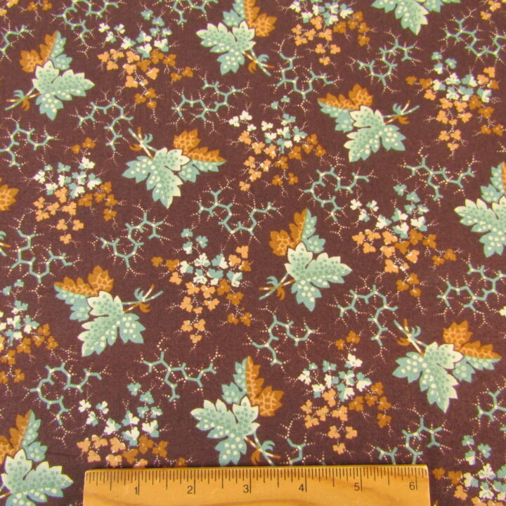 Annes English Scrapbox - Falling Leaves Teal