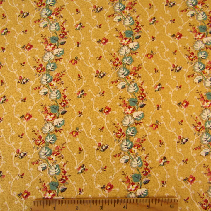 Annes English Scrapbox - Floral Stripe Beige
