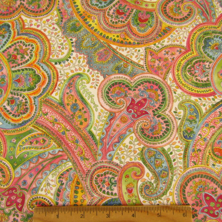 Chelsea Garden - Paisley on Cream
