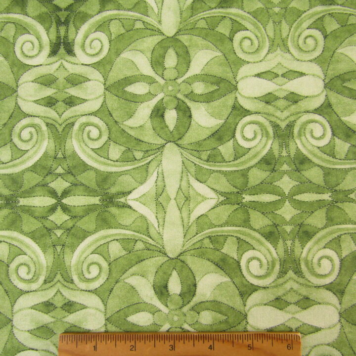 Baroque Backing - Green