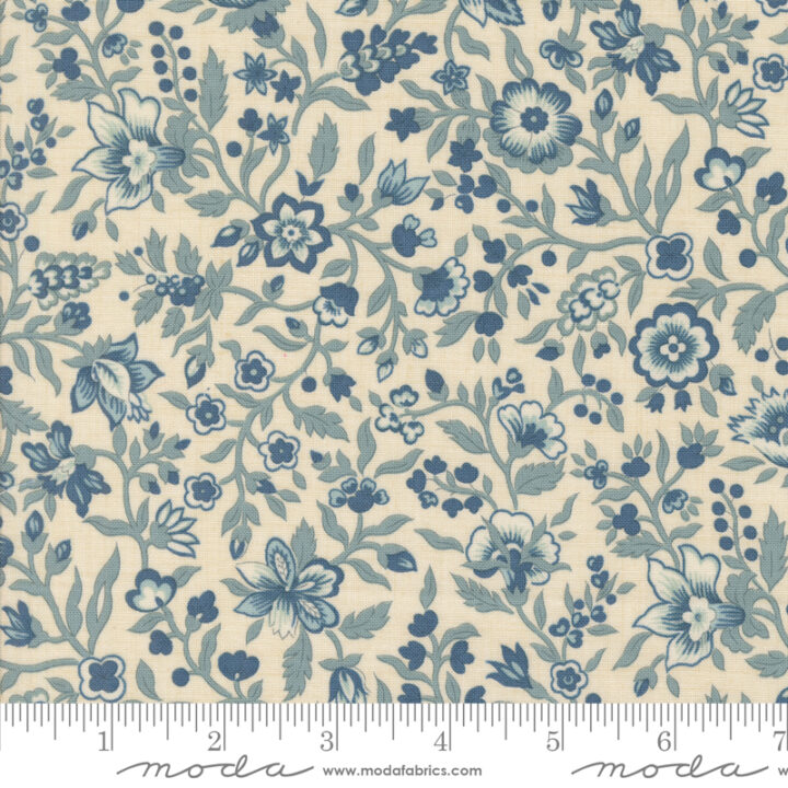 Sacre Bleu Pearl on French Blue Jardinage
