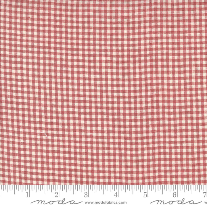 French General Gingham - Garance Pearl 3/16"
