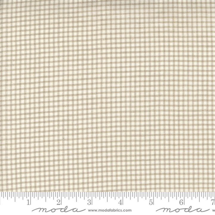French General Gingham - Roche Pearl 3/16"