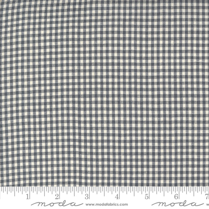 French General Gingham - Indigo Pearl 3/16"