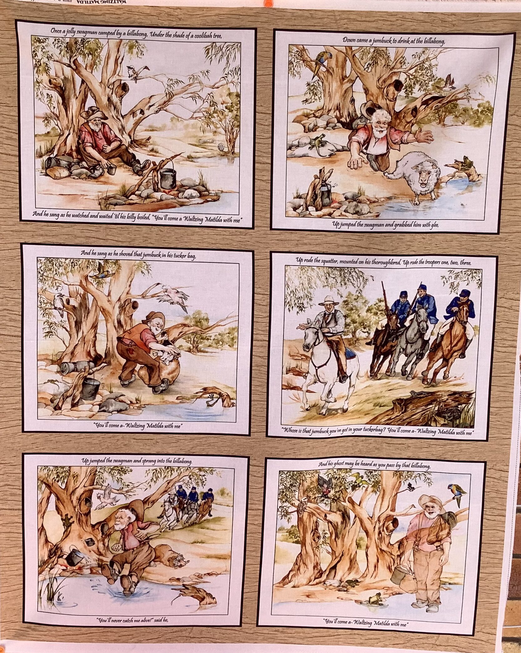 Waltzing Matilda - Panel Light