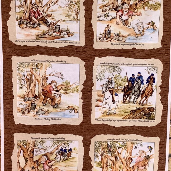Waltzing Matilda - Panel Dark